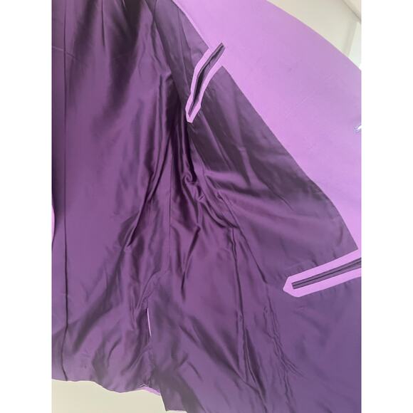 Vintage Ralph Lauren Purple Label Silk 2 Piece Suit Lavender Size 46 / 38 (EU) - Picture 7 of 13